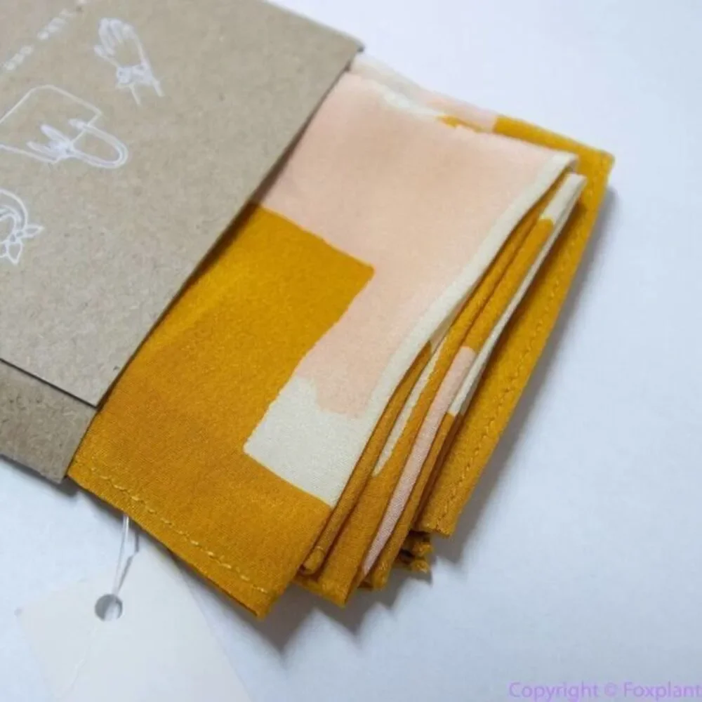 NEW Madewell silk bandana‎ scarf, Amber Gold